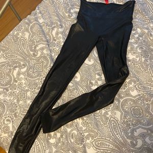 Spanx faux leather leggings